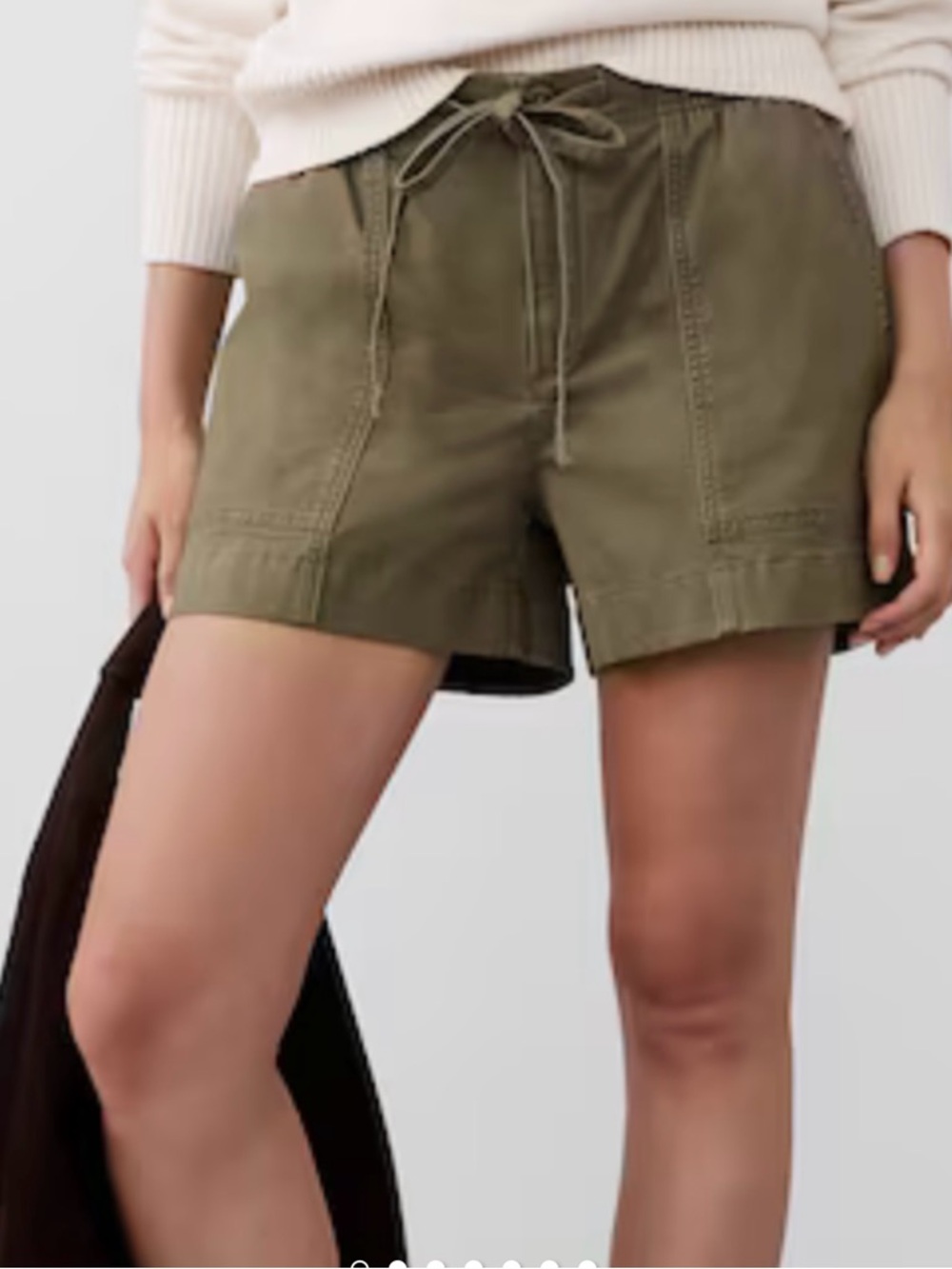 Banana Republic CHINO SHORT Color:Campground Size Medium Retail: 60.00